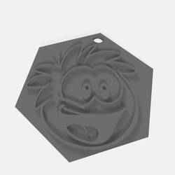 puffle keychains