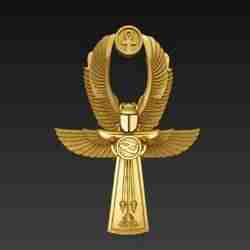 horus Ankh amulet necklace