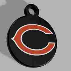 NFL - Chicago Bears 2 Keyring