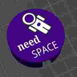 Badge Reel-Need Space