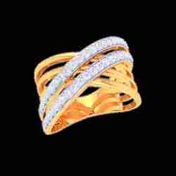 Printable 3D jewelry model of Lady diamond ring
