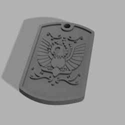 Dog Tag Fenix Saint Seiya (Knights of the Zodiac) Fenix