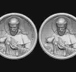 Saint Francis Medallion