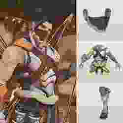 Hanzo Cyber Ninja Cosplay Foam Armor Template | Pepakura PDO File for EVA Foam Crafting | Overwatch 2