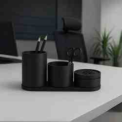 MODULAR DESKTOP ORGANIZER SYSTEM (OFFICE ORGANIZER) / HOMEOFFICE / OFFICE DESIGN / STL / TOOLBOX / ESSENTIALS