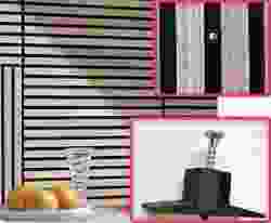 Acoustic panel clips / Screw hooks / Fastening for wooden batten panels / Akupanel