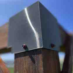 Plastic Corner Protector for Wooden Structures – Weatherproof Post Cap