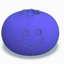 A Happy Blue Berry