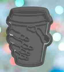 Halloween Skeleton Hand Coffee Cup