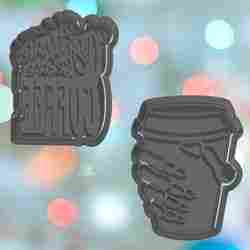 Halloween Nightmare Before Coffee Cookie Cutter Set