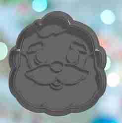 Christmas Santa Face Cookie Cutter