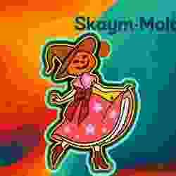 🎃👒 Pumpkin Dress-Up Queen Mold – Freshie, Ornament, Resin & Candle Mold