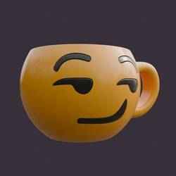 Smirk Mug Emoji