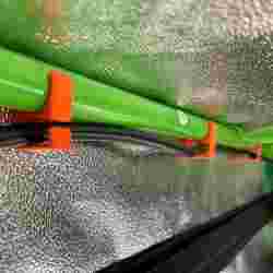 Cable clamps small for grow tent poles 16, 19 and 22mm