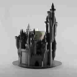Candlelight Castle – Fantasy 3D Printable Castle Candle Holder