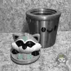 Raccoon Trash Stash Container