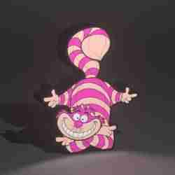 Cheshire Cat alice in wonderland lightbox / El gato de Cheshire Alicia en el país de las maravillas luz box
