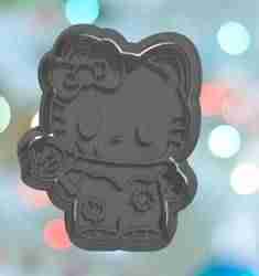 Halloween Killer Kitty Sam Cookie Cutter