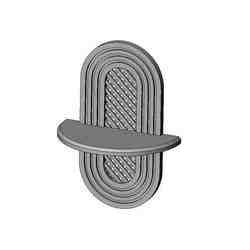 Mesh floating shelf wall decor and mirror frame 3D print model