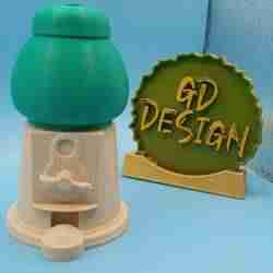 Gumball Machine stash Box Weed, Jewelry And Coins