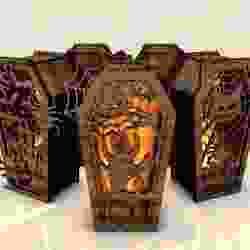 Coffins - Candle Holders Bundle Laser Cut Files