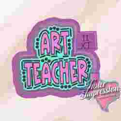 Art Teacher Freshie Mold
