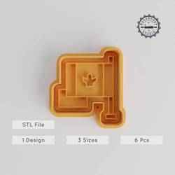 Flag Shape Cutter & Stamp Set, Perfect for Cookies & Fondant, Includes 3 Sizes, Country, Emblem, Banner Designs