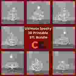 Halloween Cookie Cutter Pack – Ultimate Spooky 3D Printable STL Bundle