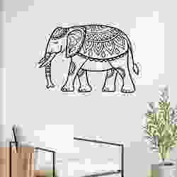 Mandala Elephant - Wall Art Multicolor