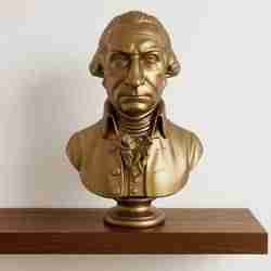 George Washington Bust American President Founding Father