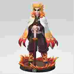 Kyojuro rengoku fire hashira demon  slayer anime