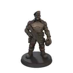Brimstone – Valorant 3D Printable Miniature