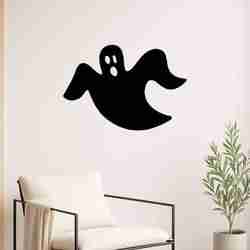 Flying Ghost Halloween - Wall Art Multicolor
