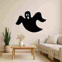 Flying Ghost Halloween - Wall Art Onecolor