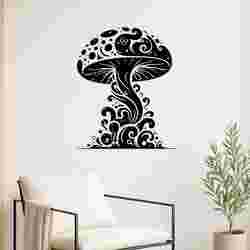 Halloween Magical Mushroom - Wall Art Multicolor