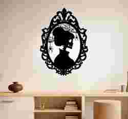 Halloween Skeleton Cameo Spider - Wall Art Multicolor