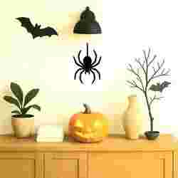 Halloween spider wall decoration
