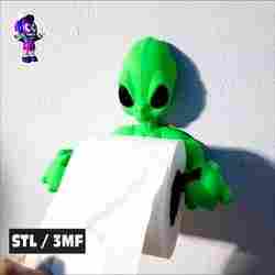 Alien Toilet Paper Roll Holder