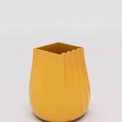 Side twist Vase Planter parametric waves 3D print file STL