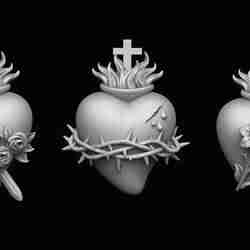 Three Sacred Hearts