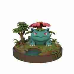 Venusaur Habitat Diorama – Pokémon 003