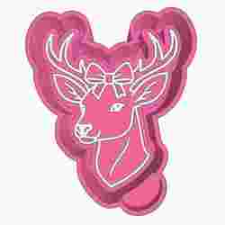 Deer With Bow Freshie STL