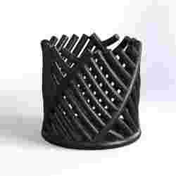 Twisted Woven-Style Vase | 3D Printed Decorative Container (STL File)