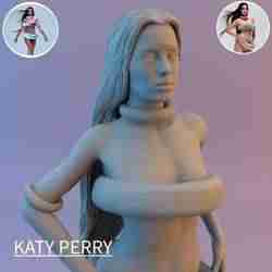 KATY PERRY 3D FIGURE- COMPLETE BODY