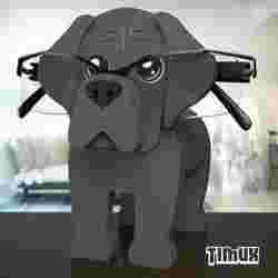 GREAT DANE GLASSES HOLDER