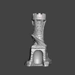 MOTU ETERNIA TOWER FAN ART