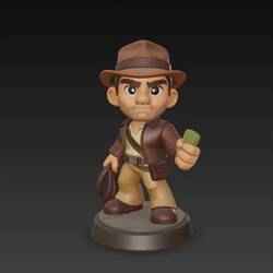 Indiana Jones - 3D figure Infinity/Disney style (100 mm)