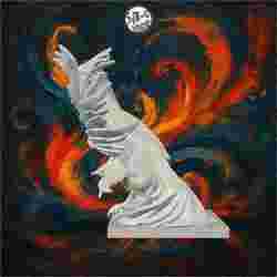 Majestic Wooden Phoenix Bird Statue – SoliDRawinGs SG769