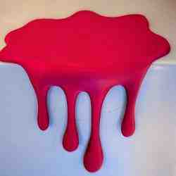 Dripping Puddle Shelf Accent