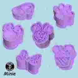 Minie Mouse Theme Brigadeiro and Sweets Ejector Kit - Kit Ejetor para Brigadeiro e Doces Tema Minie Mouse